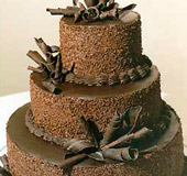 torty weselne - Tort czarnuszek